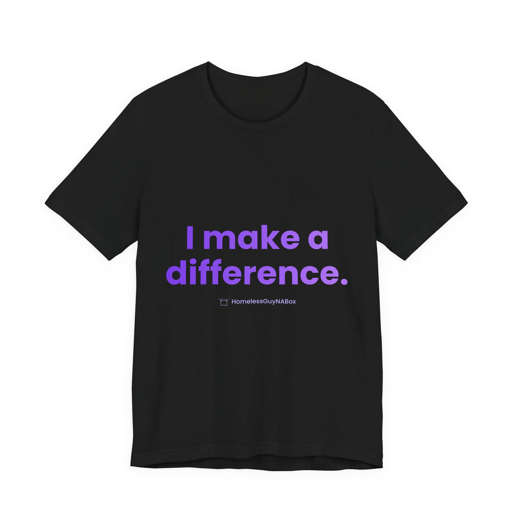 I Make a Difference Tee - Gradient
