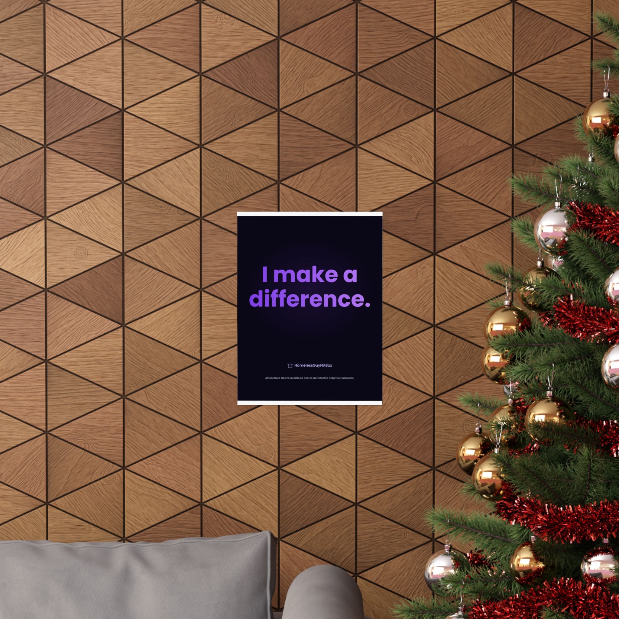I Make a Difference Poster