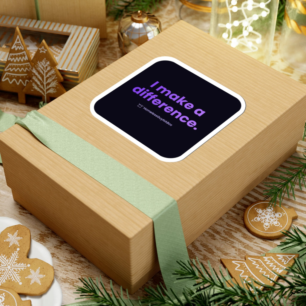 I Make a Difference Sticker