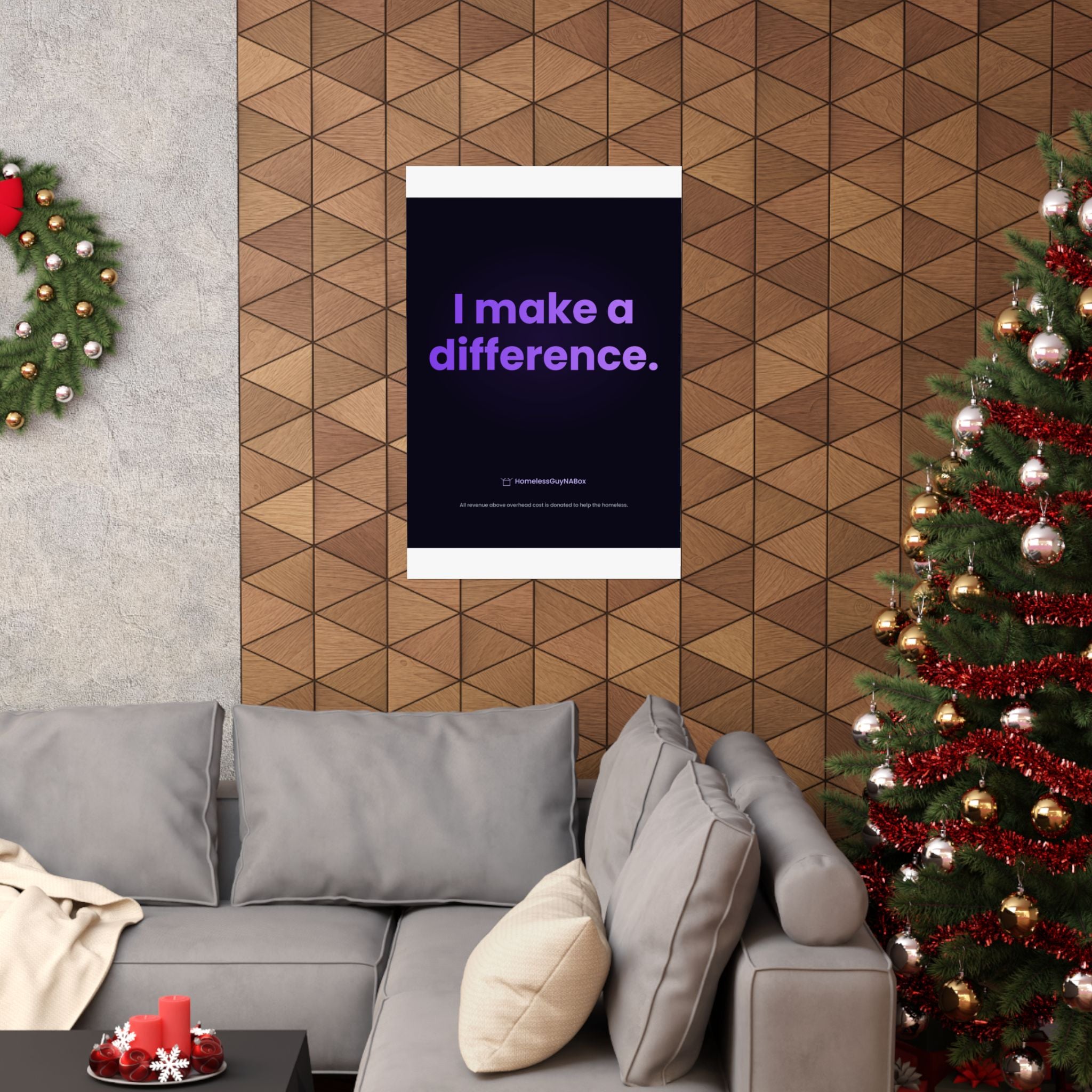 I Make a Difference Poster