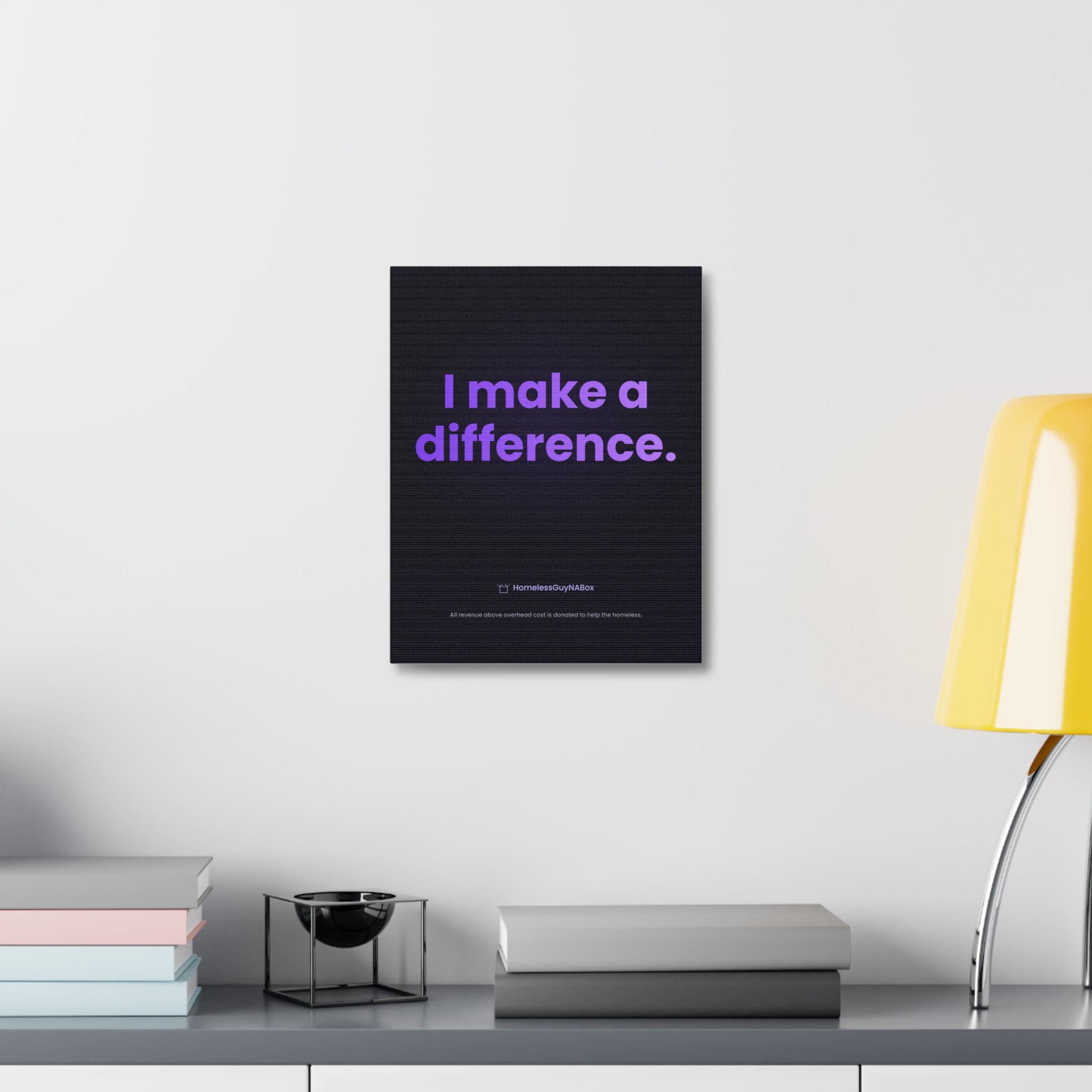 I Make a Difference Canvas