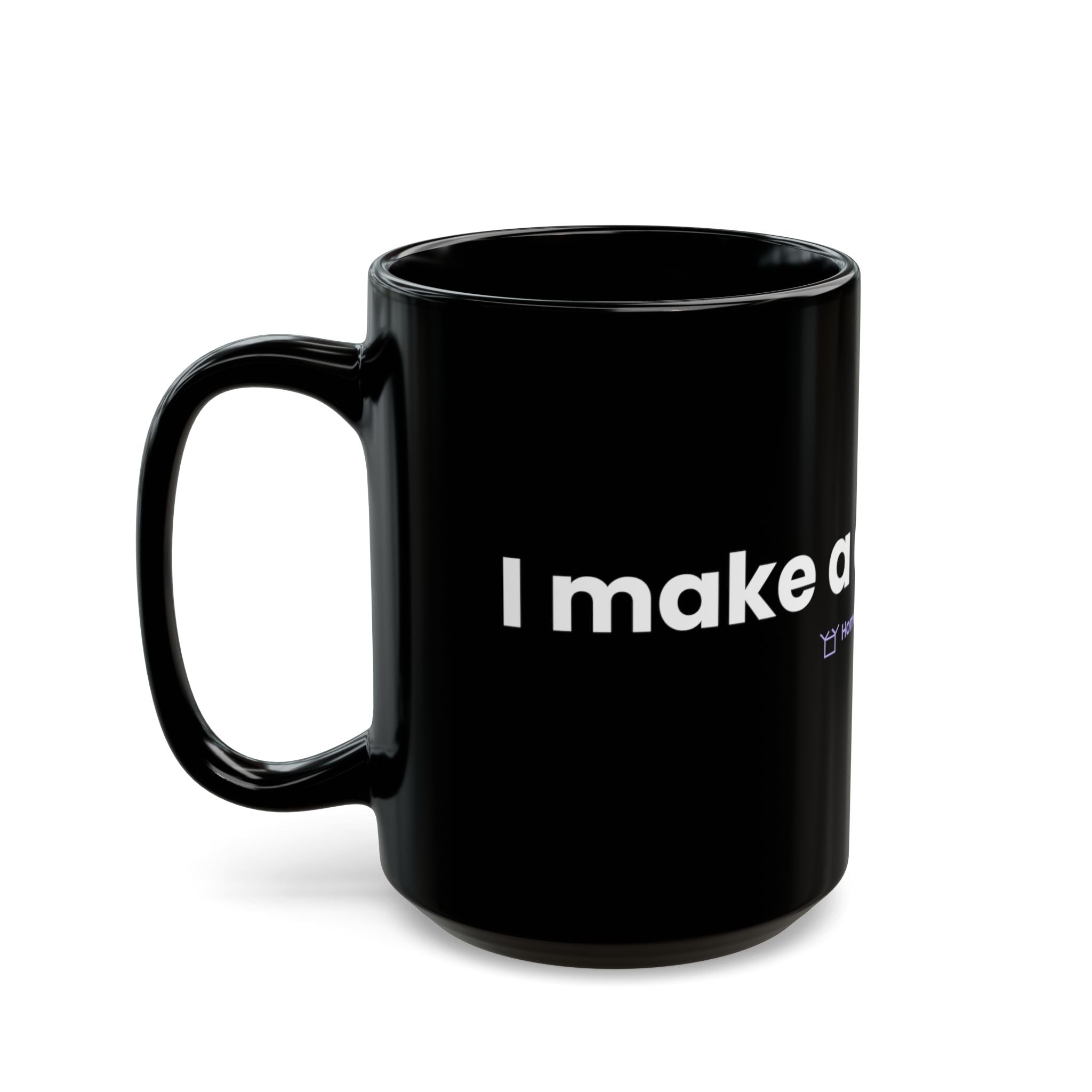 I Make a Difference Mug - Black