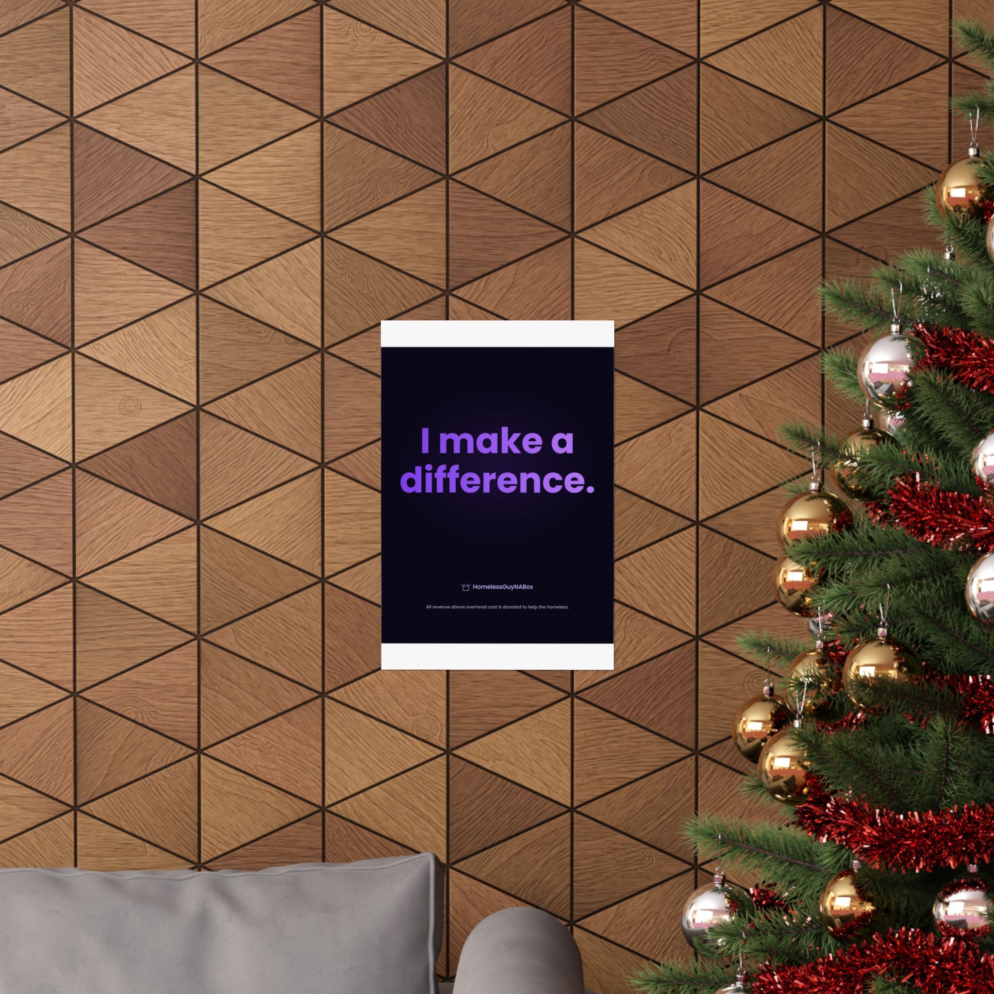 I Make a Difference Poster
