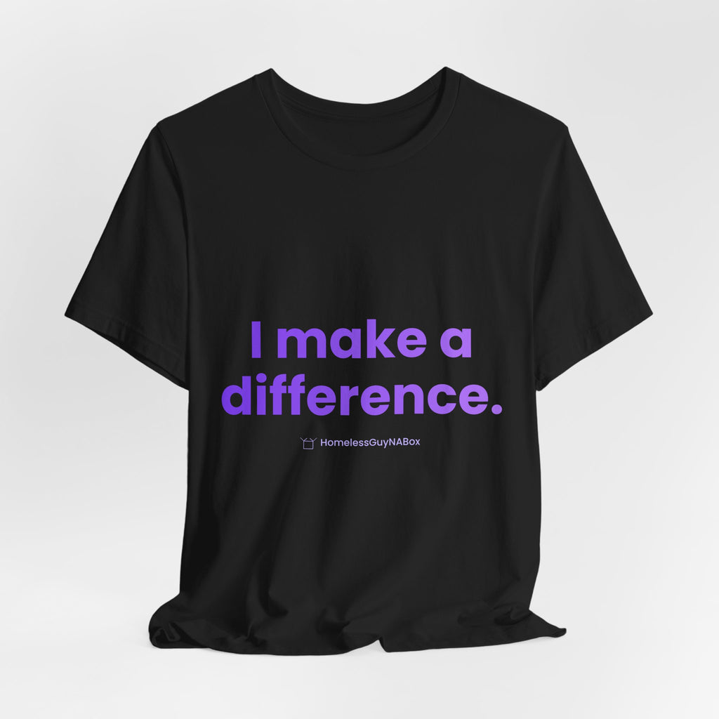 I Make a Difference Tee - Gradient