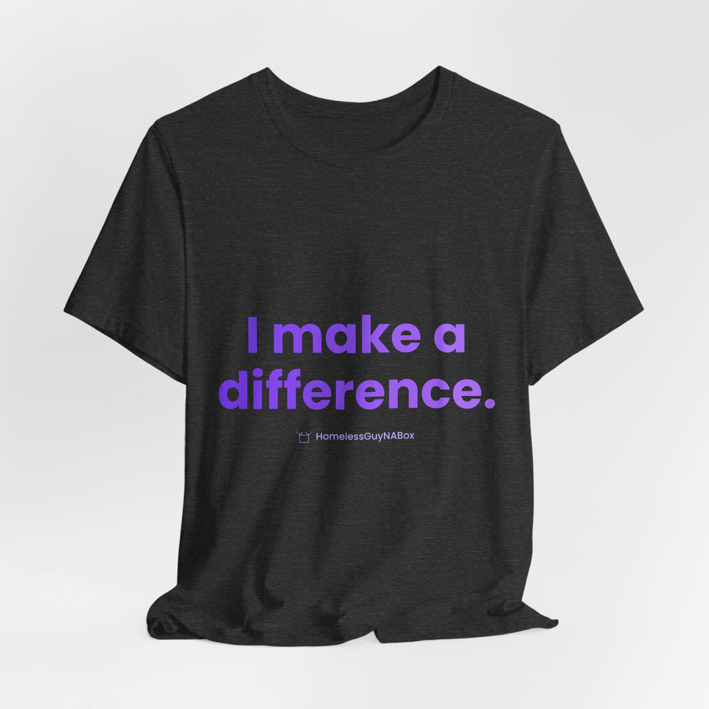 I Make a Difference Tee - Gradient