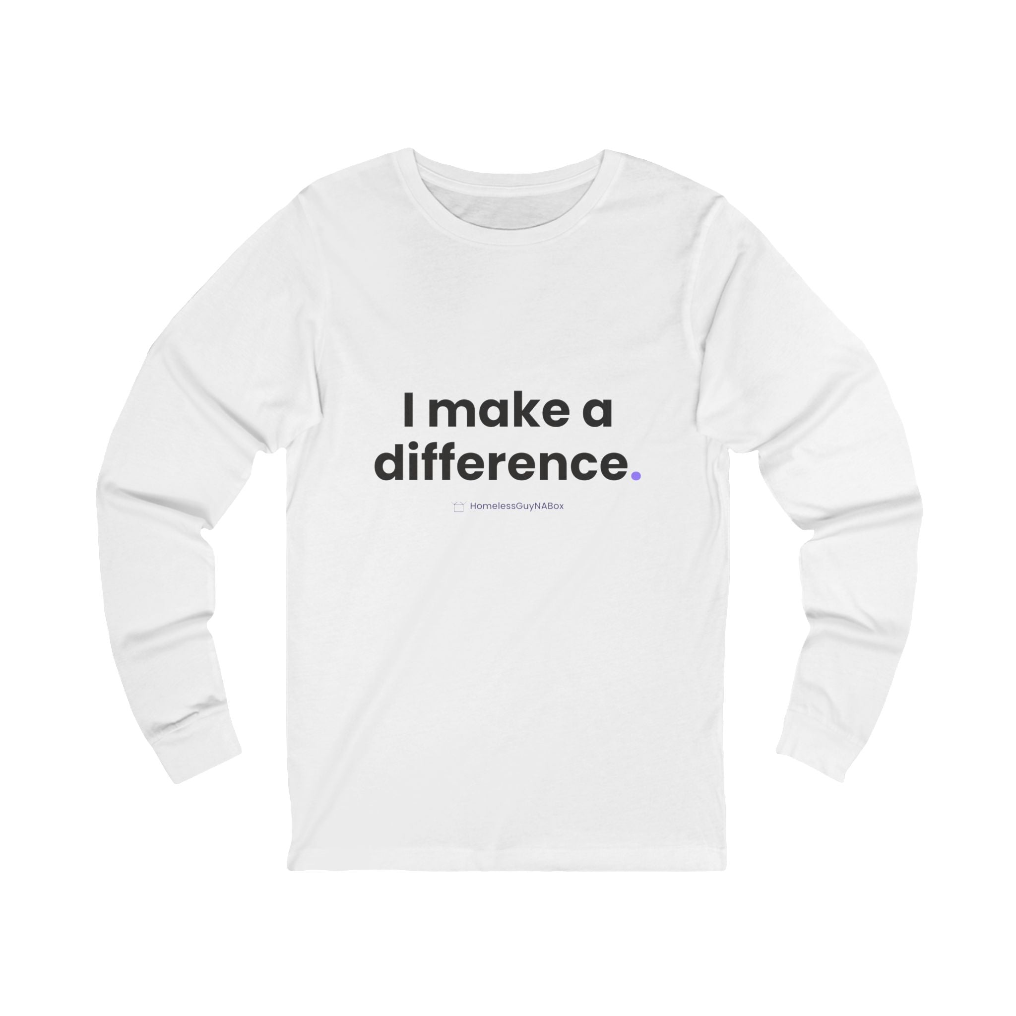 I Make a Difference Long Sleeve Tee