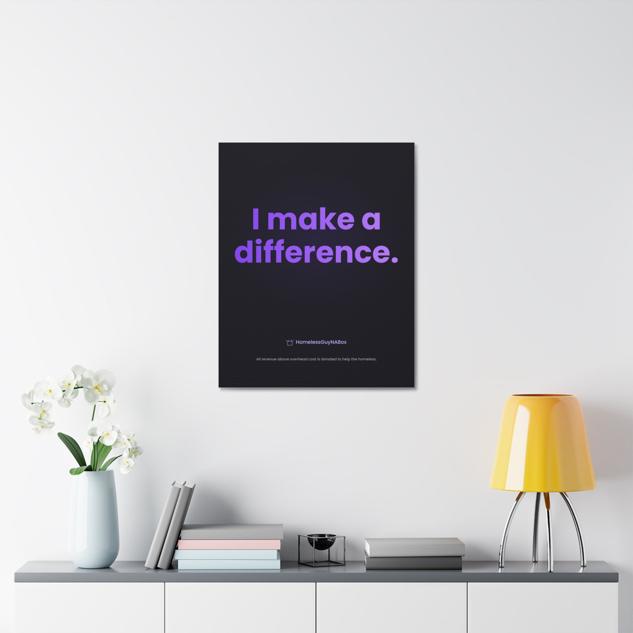 I Make a Difference Canvas