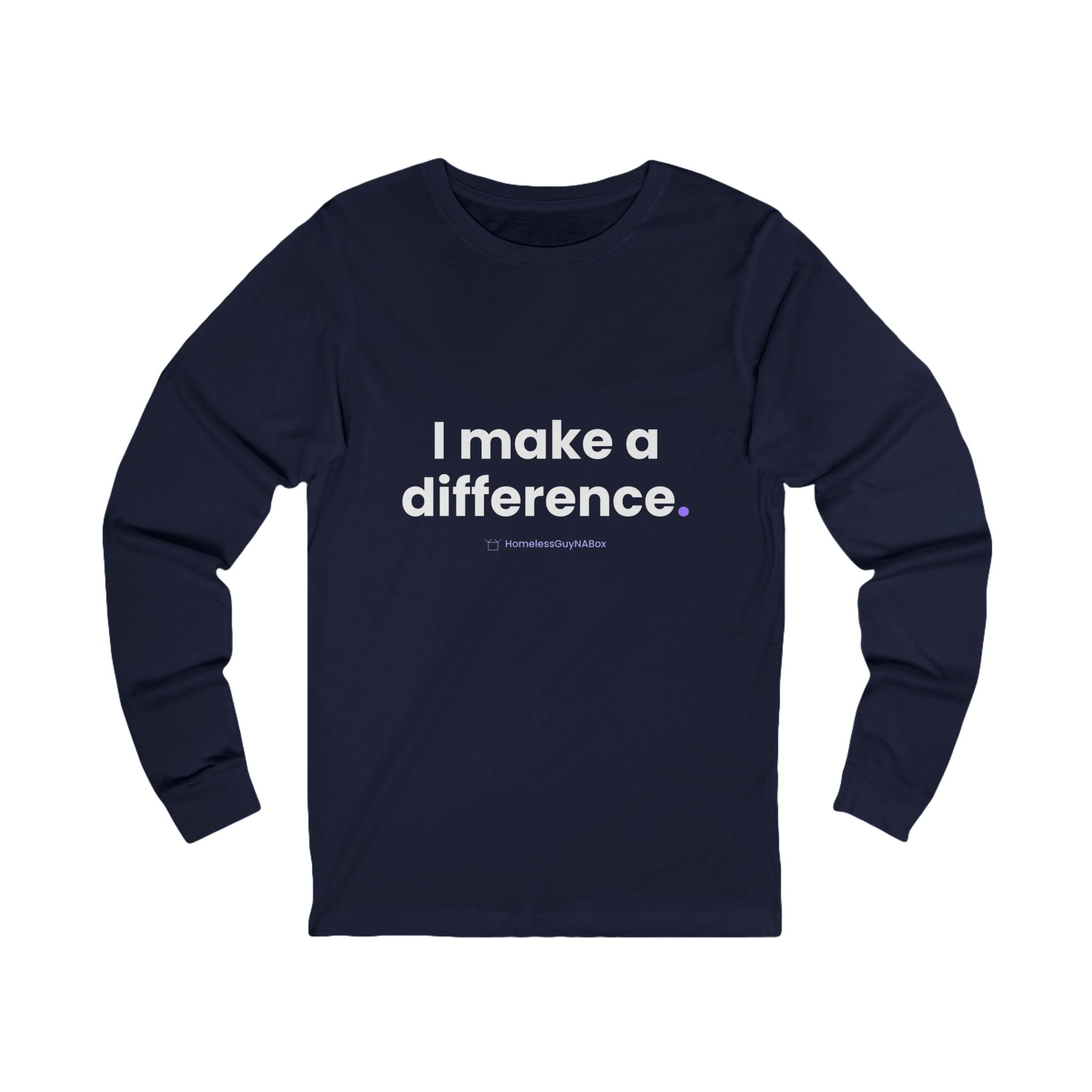 I Make a Difference Long Sleeve Tee