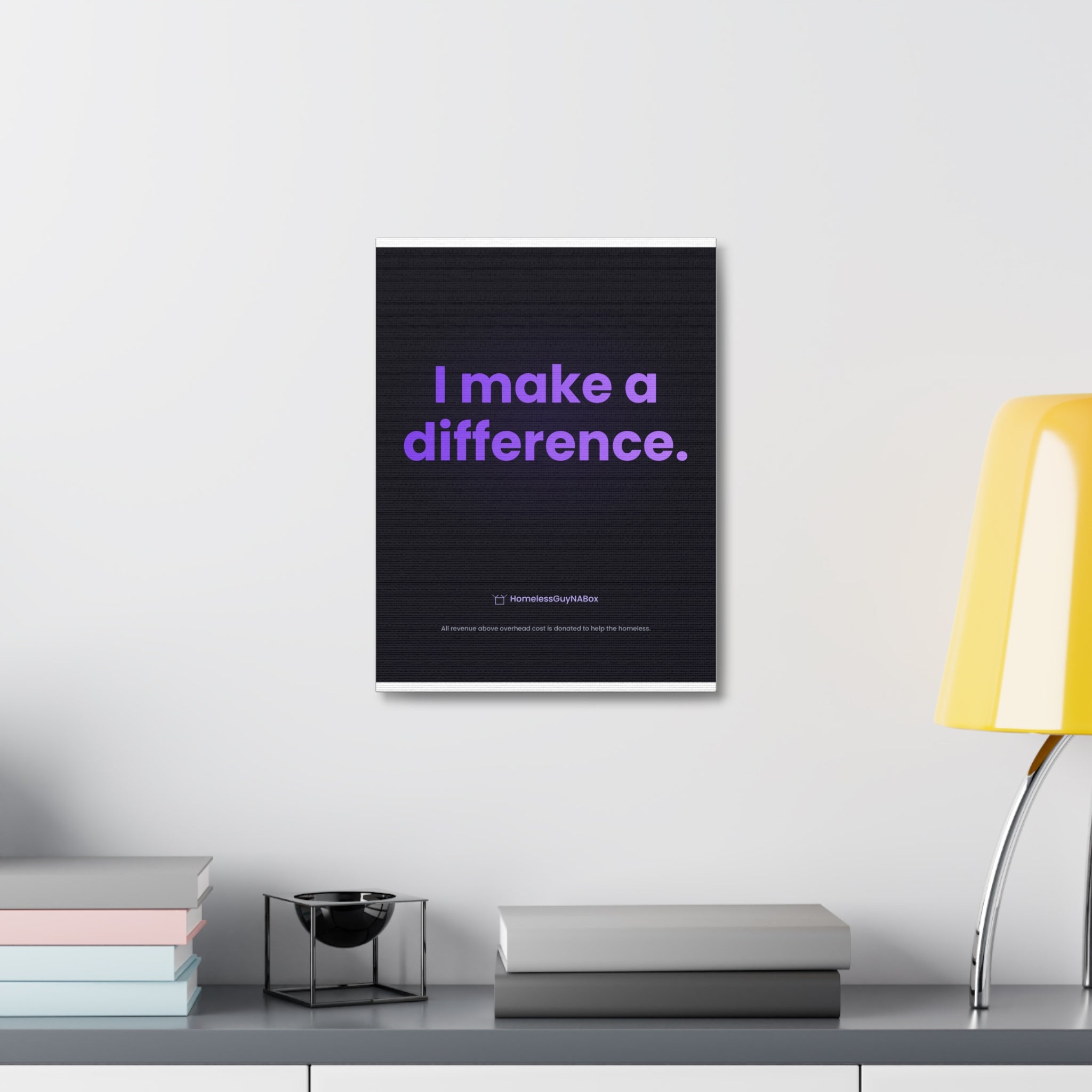 I Make a Difference Canvas