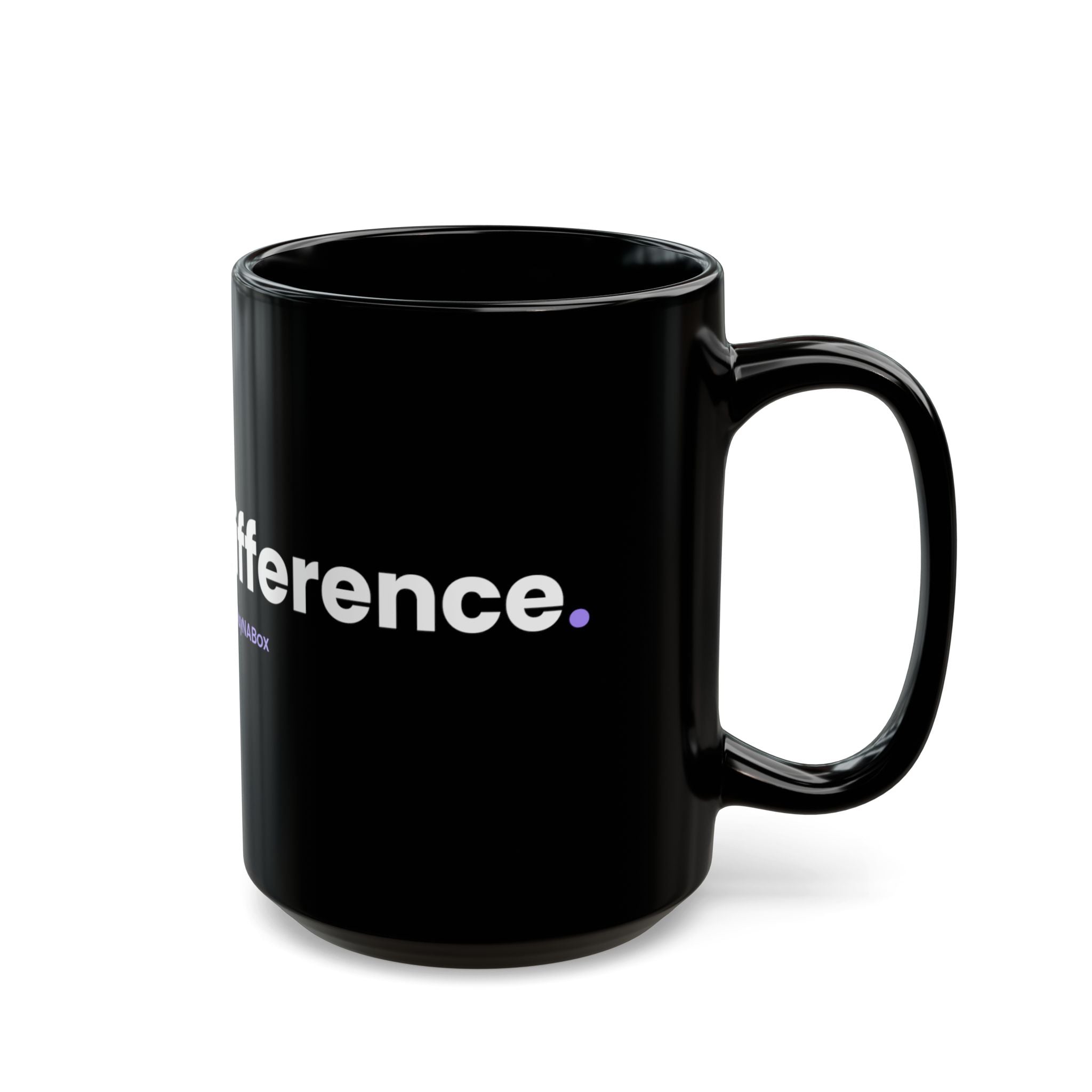 I Make a Difference Mug - Black