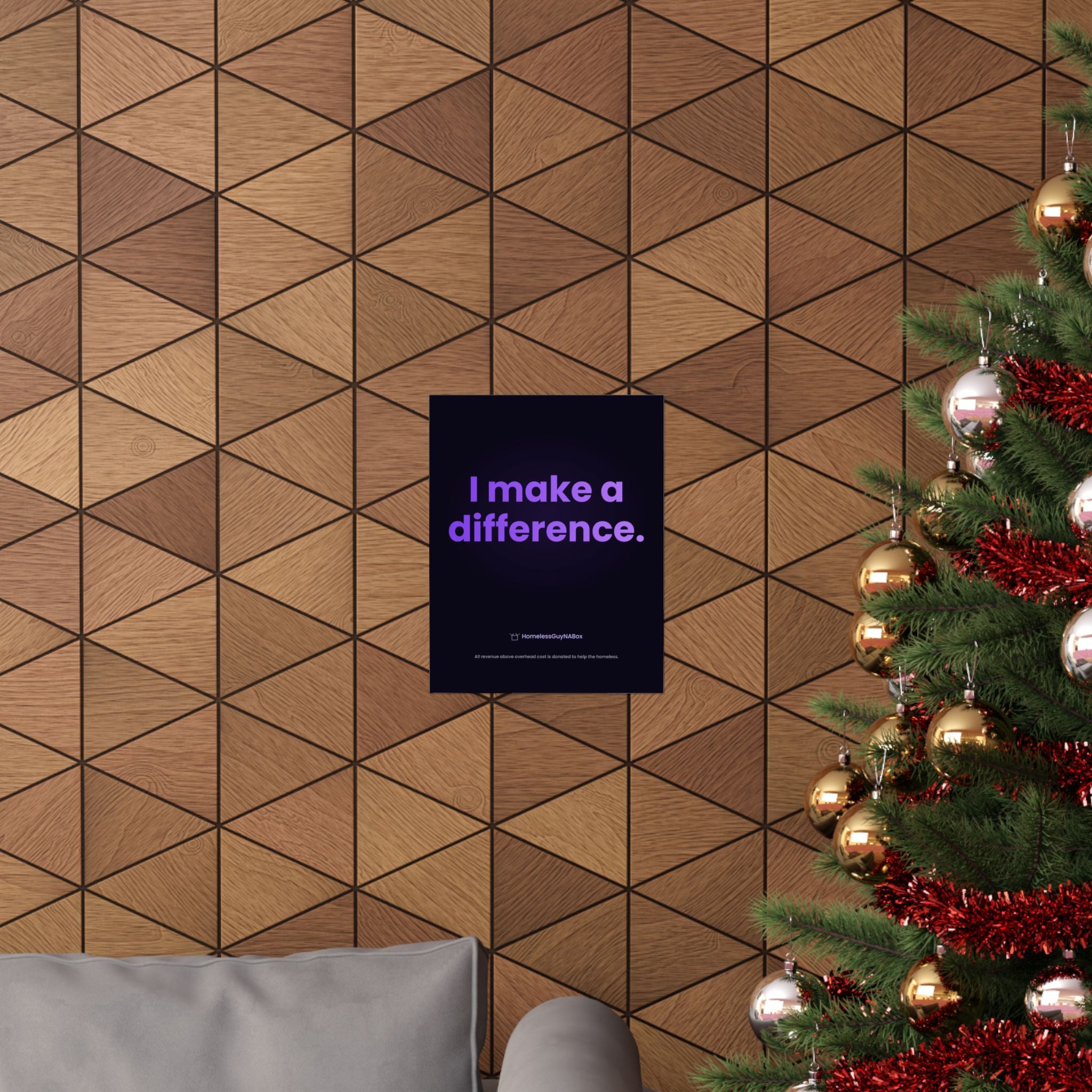I Make a Difference Poster