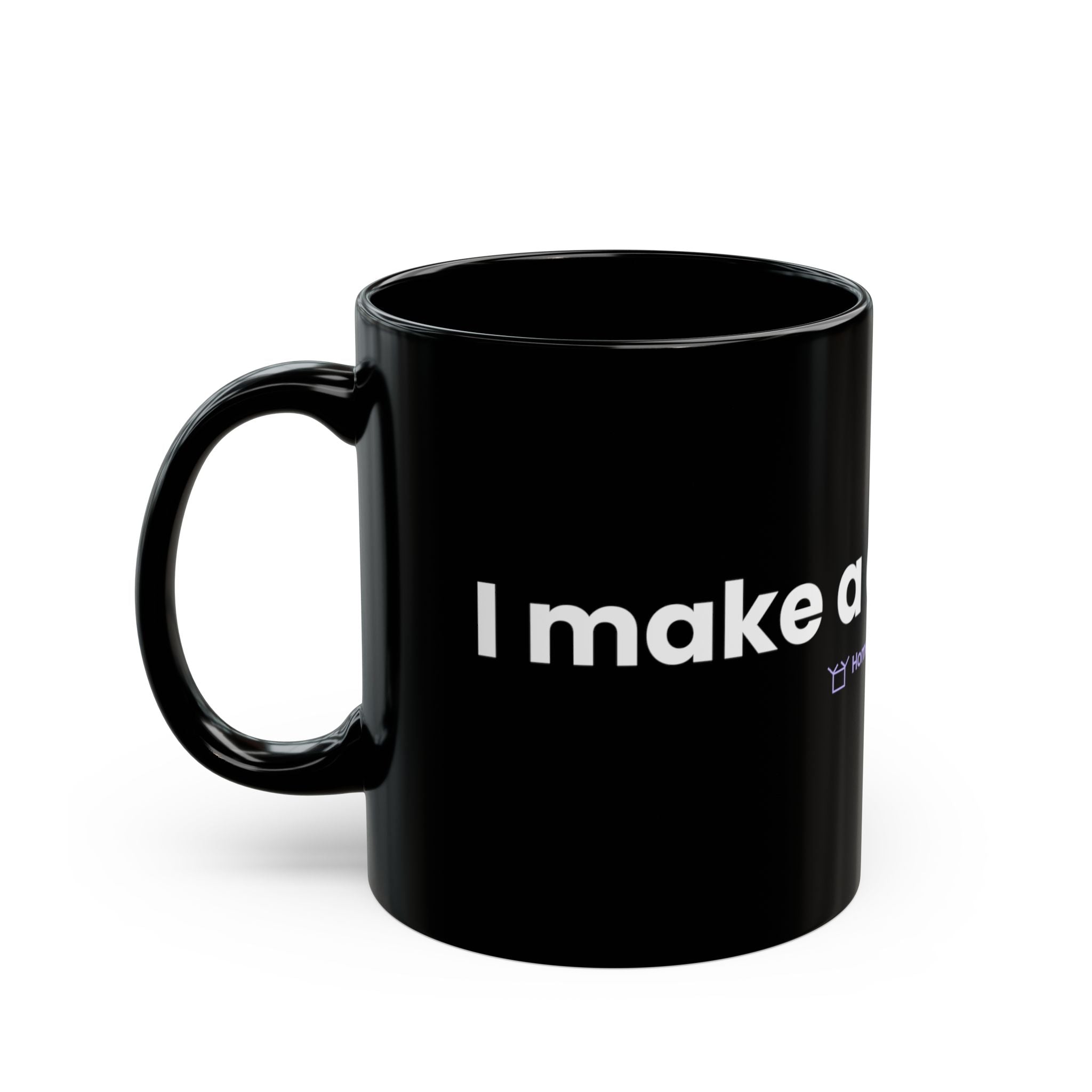 I Make a Difference Mug - Black