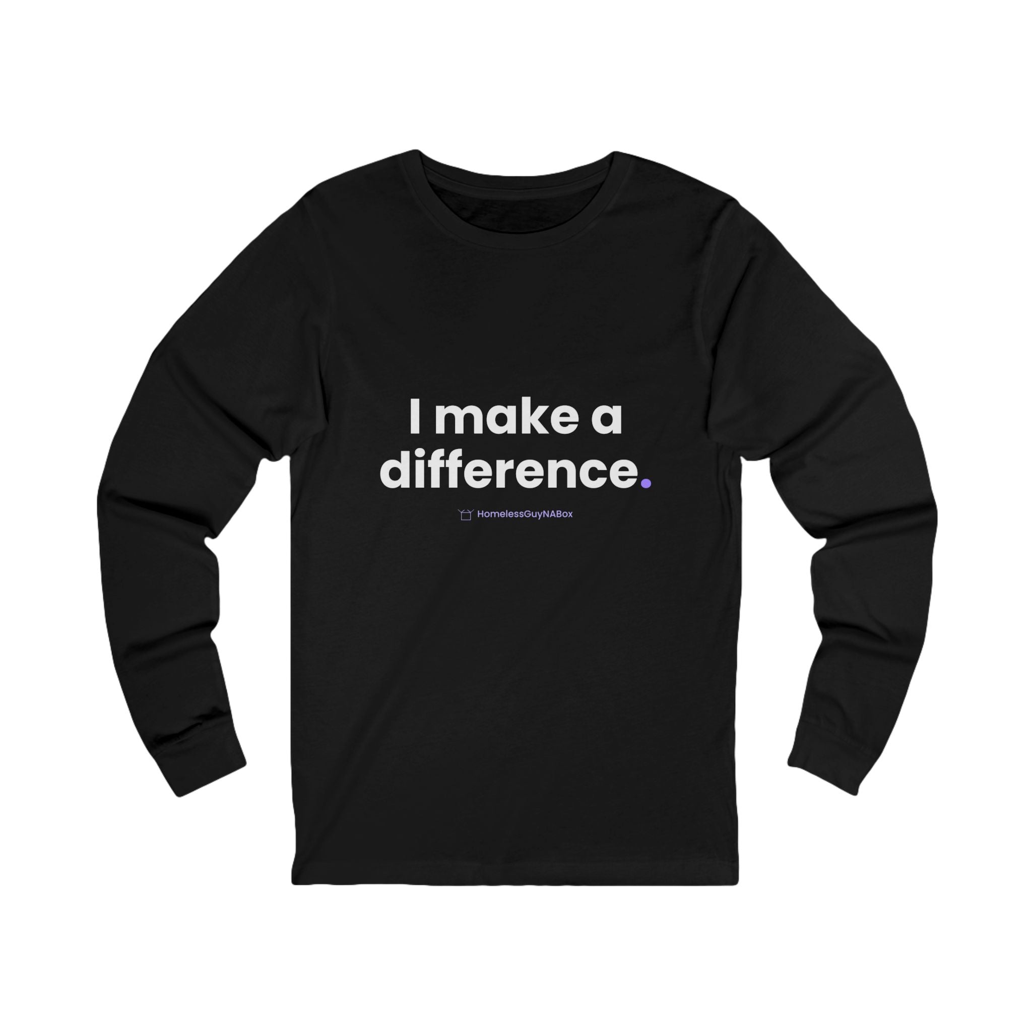 I Make a Difference Long Sleeve Tee
