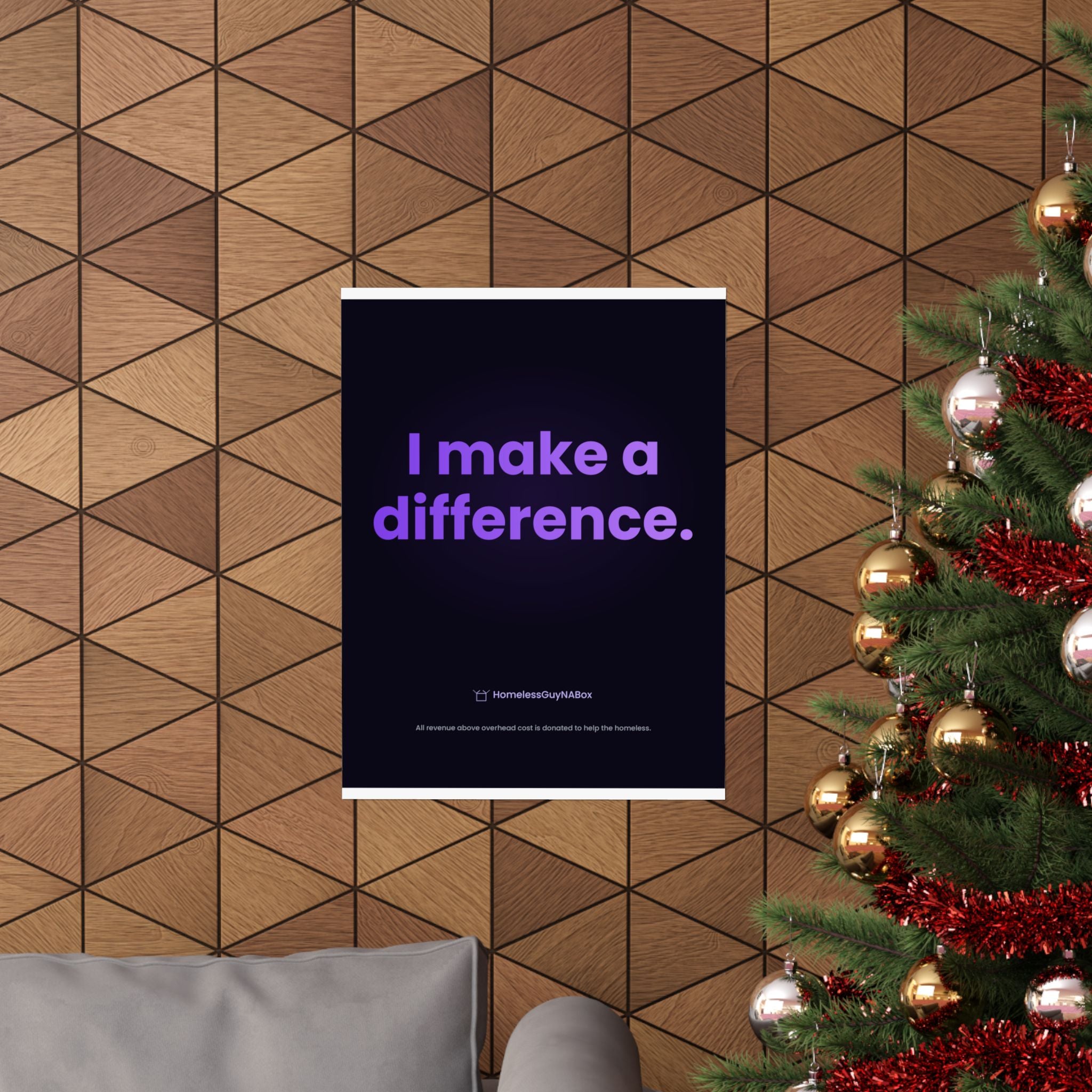 I Make a Difference Poster