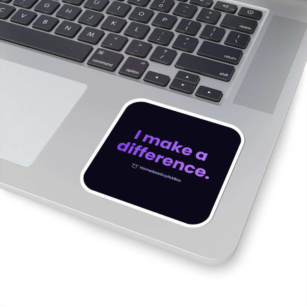 I Make a Difference Sticker