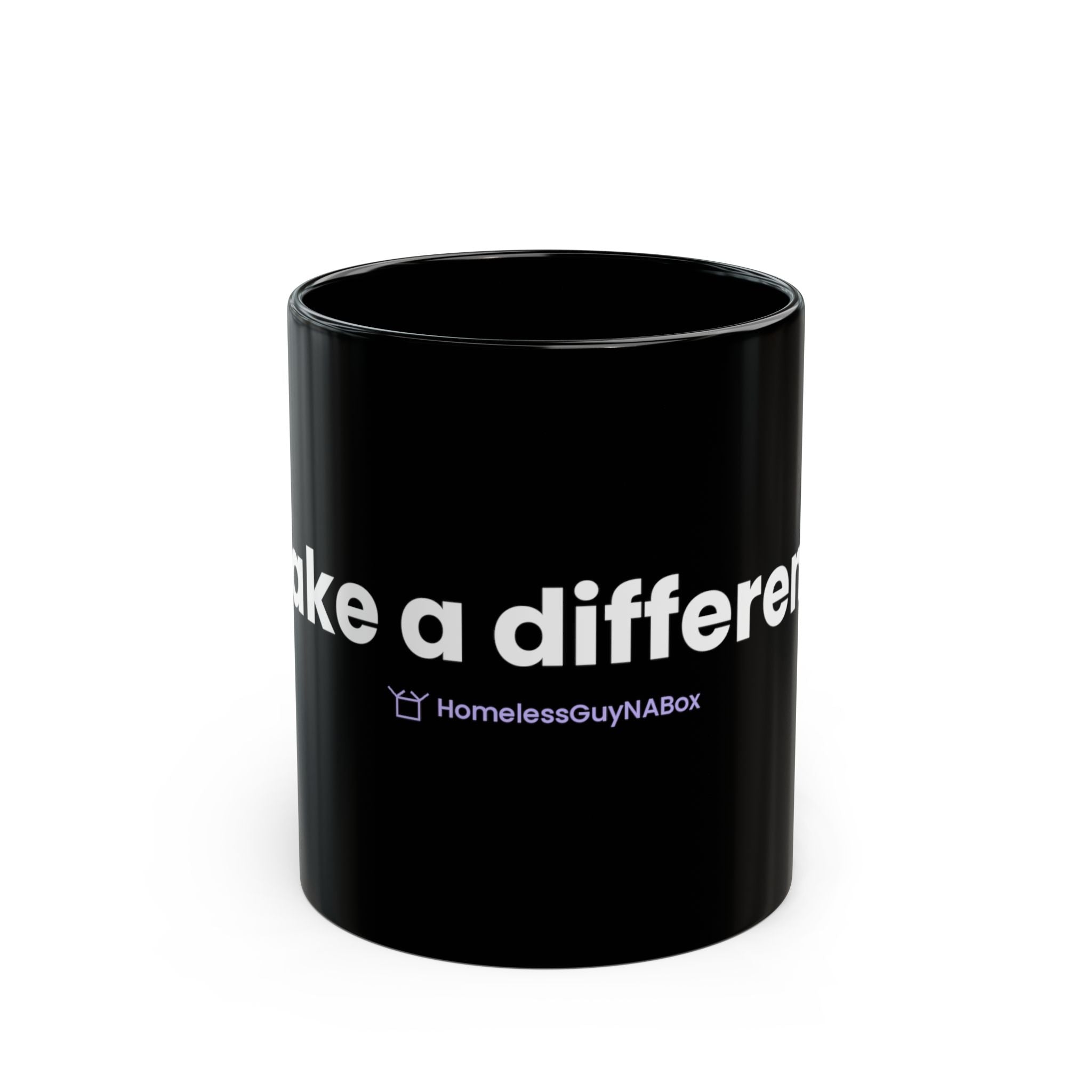 I Make a Difference Mug - Black