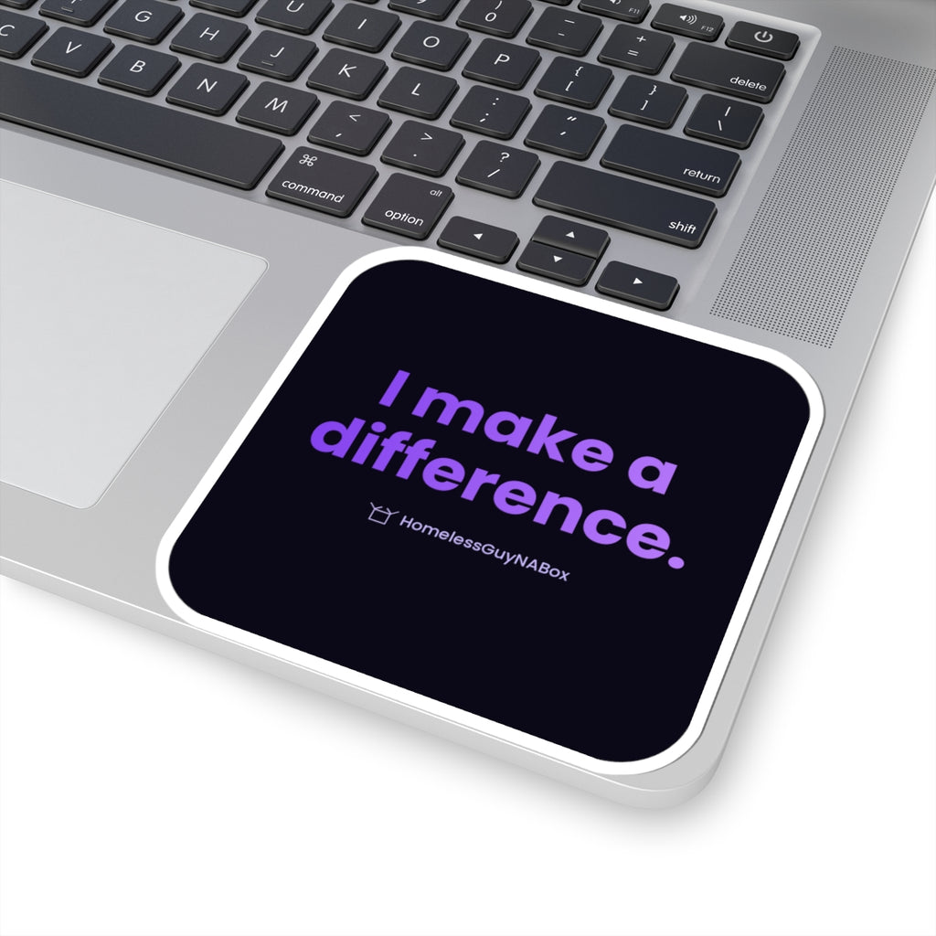 I Make a Difference Sticker